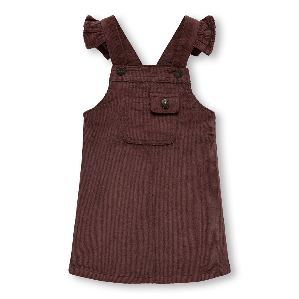 ONLY Kids Spencer Kjole Lianna Cherry Mahogany