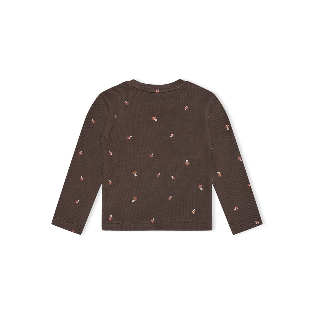 ONLY KIDS Langærmet Bluse Mushroom