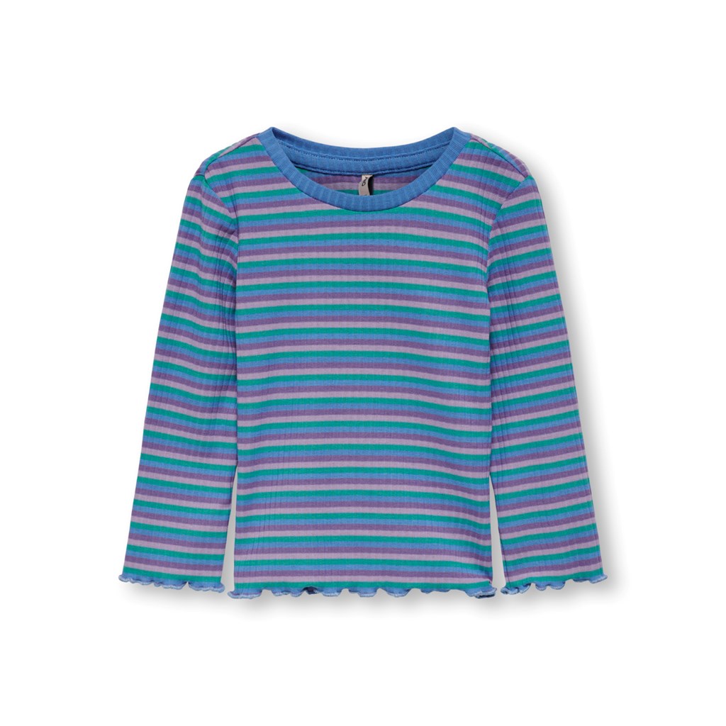 ONLY Kids Langærmet Bluse Jolla Provence Baltic billede