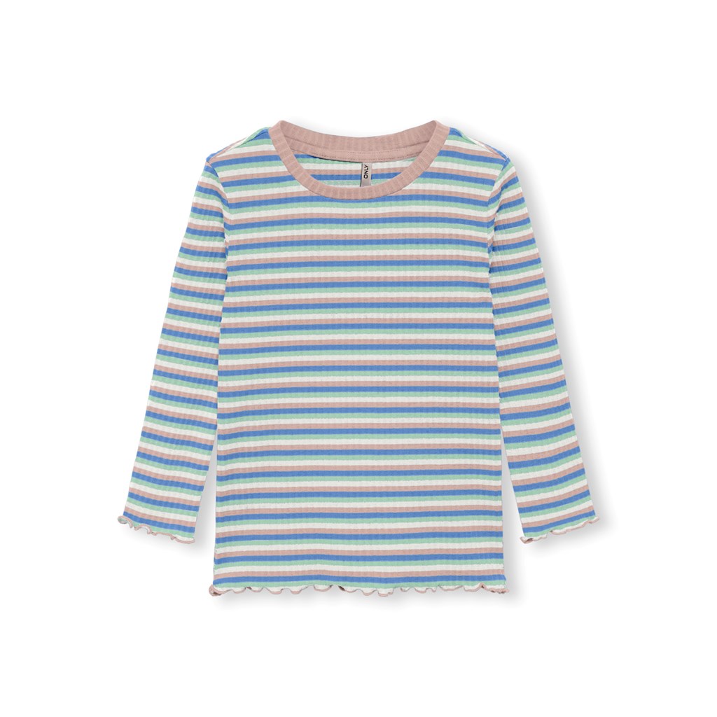 Billede af ONLY Kids Langærmet Bluse Jolla Rose Smoke Provence