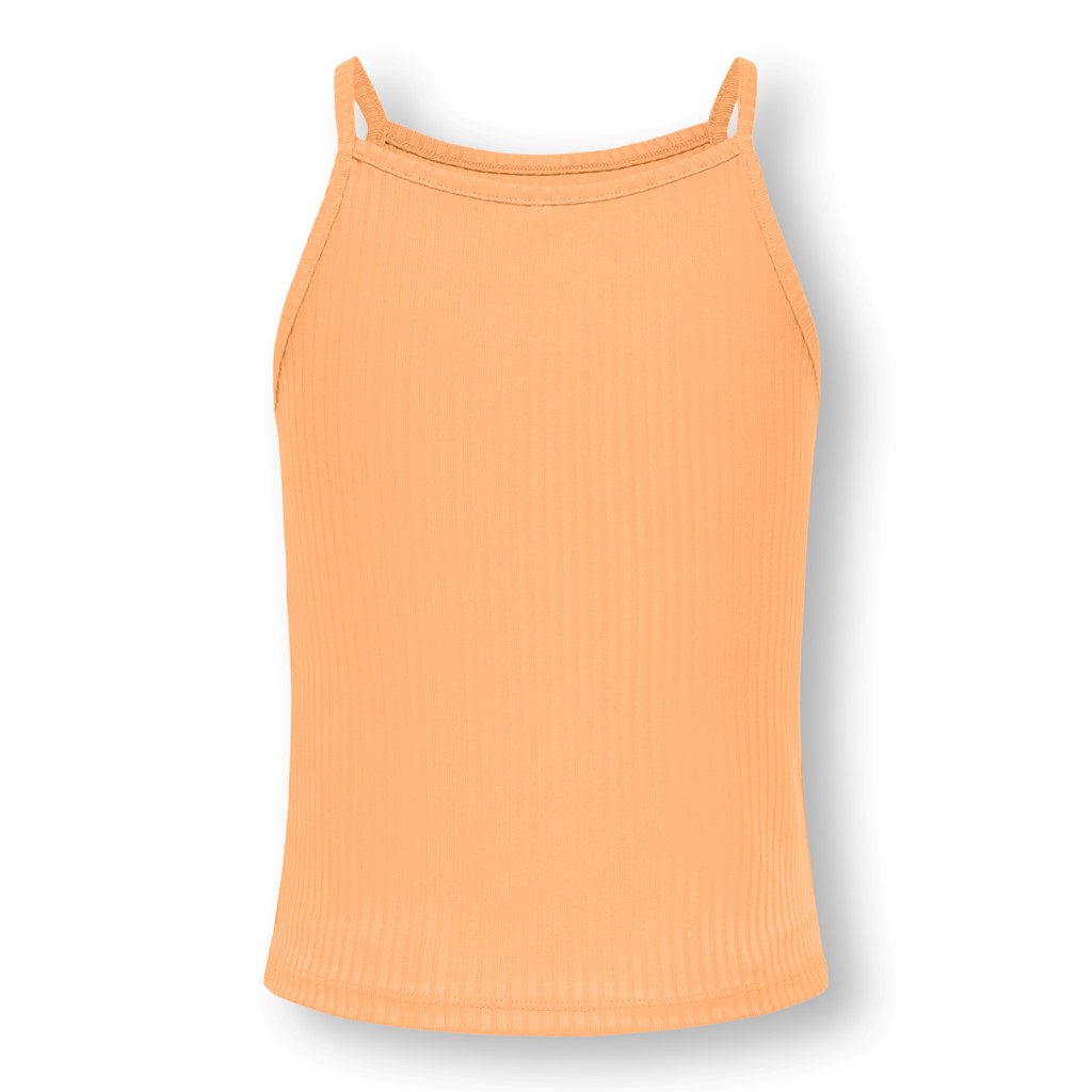 Se ONLY KIDS Strop Top Mila Orange Chiffon hos Smartkidz.dk