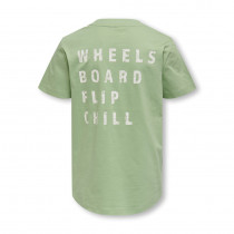 ONLY KIDS Kortærmet T-shirt Gorm Fair Green Chill