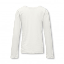ONLY KIDS Basis Bluse New Cloud Dancer