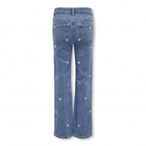 ONLY KIDS Brede Jeans Juicy Light Medium Blue Denim