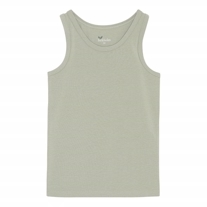 BIRKHOLM 3-Pak Tanktops Søgræs Grøn