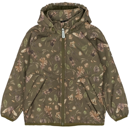 MIKK-LINE Softshell Jakke Burnt Olive