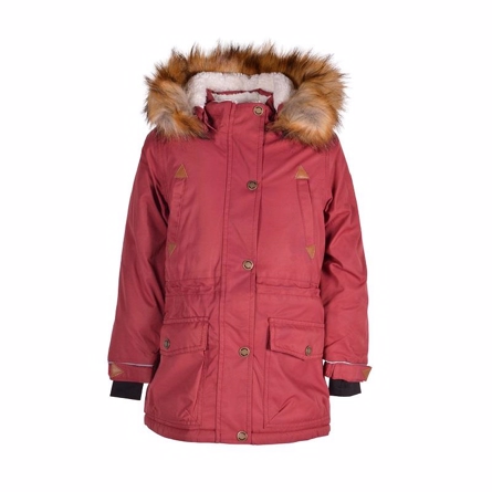 MIKK-LINE Parka Vinterjakke Burnt Russet