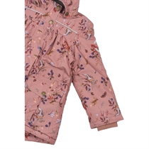 MIKK-LINE Vinterjakke Floral Burlwood