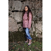 MIKK-LINE Vinterjakke Floral Burlwood