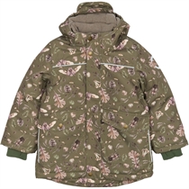 MIKK-LINE Vinterjakke Burnt Olive