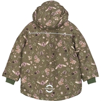 MIKK-LINE Vinterjakke Burnt Olive