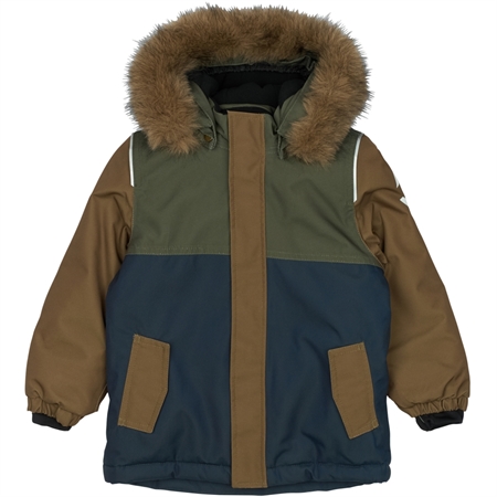 MIKK-LINE Vinterjakke Olive Night