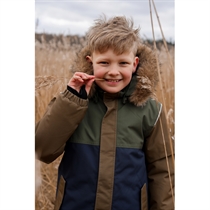 MIKK-LINE Vinterjakke Olive Night