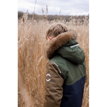 MIKK-LINE Vinterjakke Olive Night