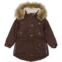 MIKK-LINE Parka Vinterjakke French Roast