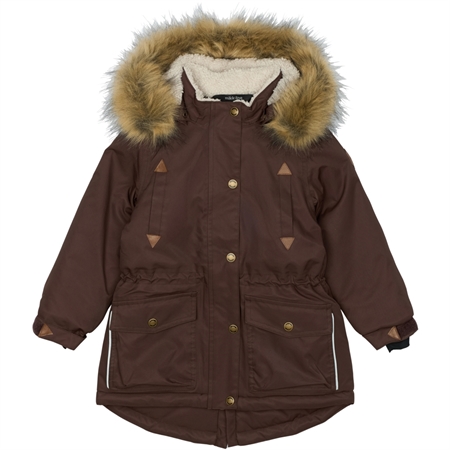 MIKK-LINE Parka Vinterjakke French Roast