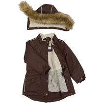 MIKK-LINE Parka Vinterjakke French Roast