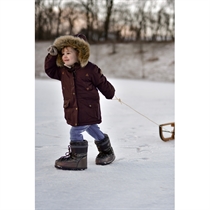 MIKK-LINE Parka Vinterjakke French Roast