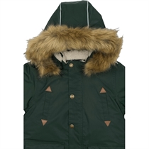 MIKK-LINE Parka Vinterjakke Darkest Sprouce