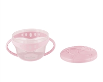 KIKKABOO Snack Skål Rosa