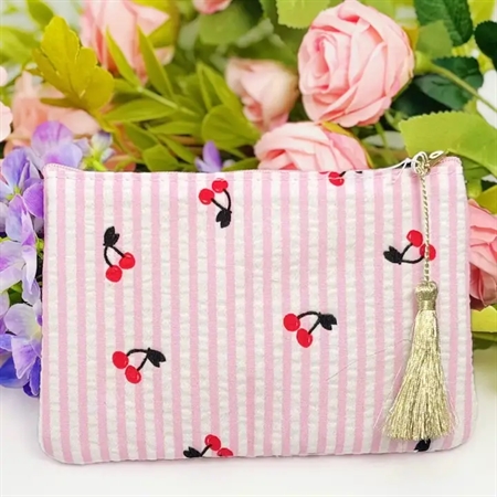 ELINE L'ATELIER Make Up Taske Cherry