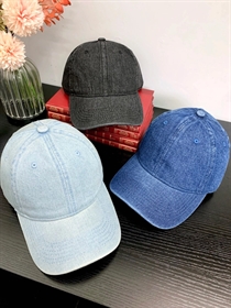 ELINE L\'ATELIER Kasket Grå Denim