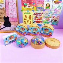 SQUISHY Kugle Fyldt Dumpling Rainbow
