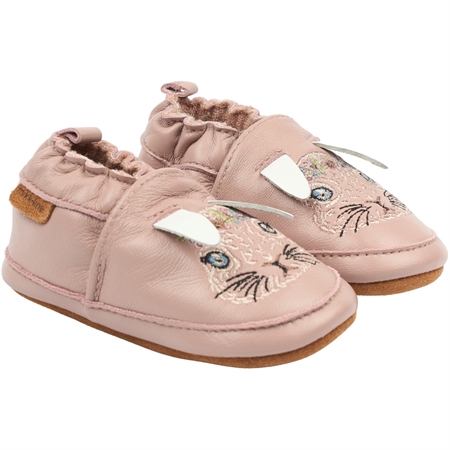 MIKK-LINE Læder Sutsko Adobe Rose