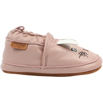 MIKK-LINE Læder Sutsko Adobe Rose