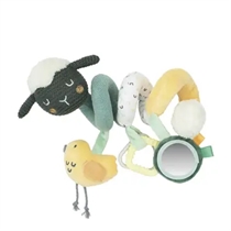 KIKKABOO Spiral Aktivitets Legetøj Sleepy Sheep