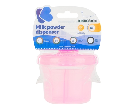 KIKKABOO 2i1 Mælkepulverdispenser Pink