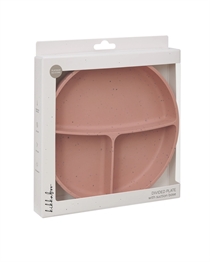KIKKABOO Tallerken Med 3 Rum Rosa