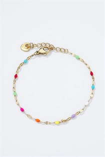 ELINE L\'ATELIER Perle Armbånd Forgyldt