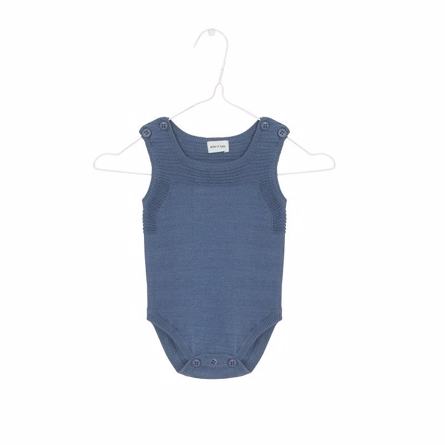 MINIATURE Romper Blue Horizon