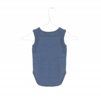 MINIATURE Romper Blue Horizon