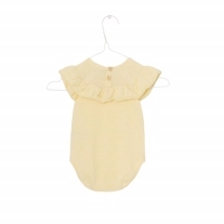 MINIATURE Romper Yellow Anise Flower