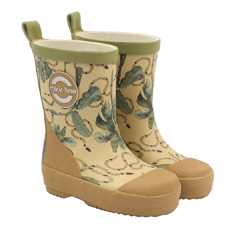 MIKK-LINE Gummistøvler Gray Green