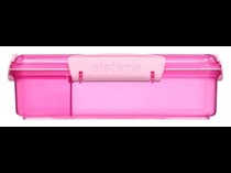 SISTEMA Snack Attack Madkasse 975ml Rosa