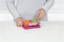 SISTEMA Madkasse Small Split 350ml Pink