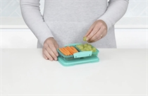 SISTEMA Madkasse Small Split 350ml Teal