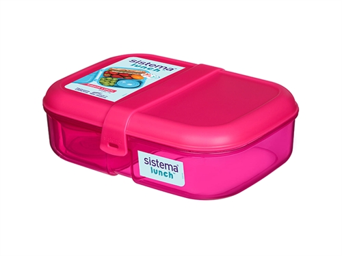 SISTEMA Madkasse Ribbon Lunch 1.1L Pink