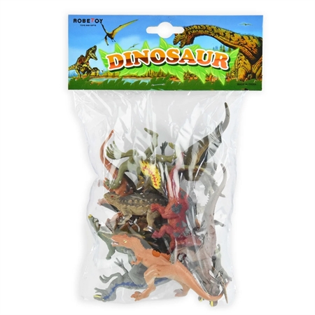 ROBETOY Legetøjs Dinosaurer 12 Styk