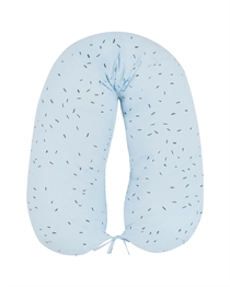 KIKKABOO Graviditetspude Dots Blå