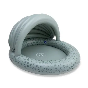 SWIM ESSENTIALS Baby Badebassin Green Leopard