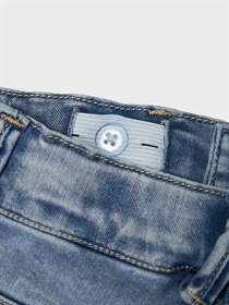 NAME IT Denim Bootcut Jeans Salli Light Blue Bleached