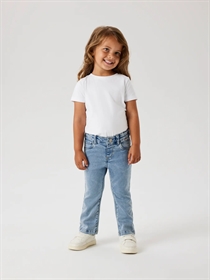 NAME IT Denim Bootcut Jeans Salli Light Blue Bleached