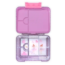 MUM MADE YUM Bento Madkasse Large Glitrende Lilla Ballerina