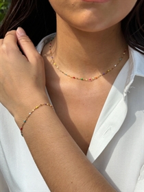 ELINE L\'ATELIER Perle Armbånd Forgyldt