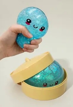 SQUISHY Glitter Dumpling Mystery
