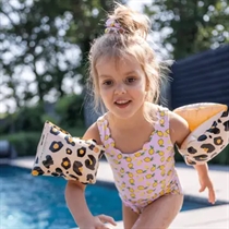 SWIM ESSENTIALS Badevinger Leopard 2-6 År